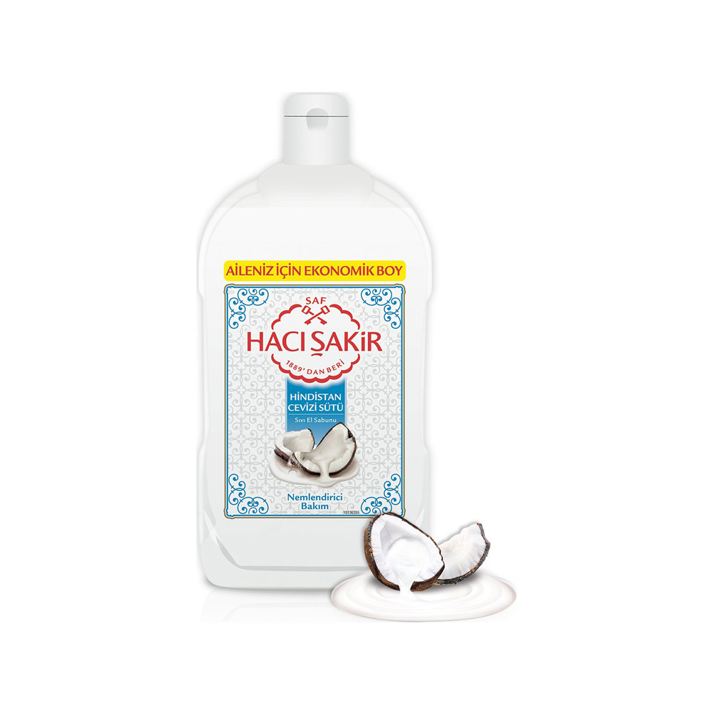 Hacı Şakir Sıvı Sabun Hindistan Cevizli 1.5 lt